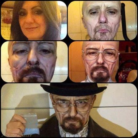 این زن با قدرت باورنکردنی چهره ی دیگران را تغییر می دهد+ تصاویر