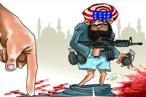 انشاء طنز یک داعشی با قلم خون!