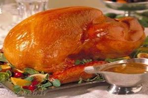 طرز تهیه مرغ شکم پر با انار ویژه فصل پاییز