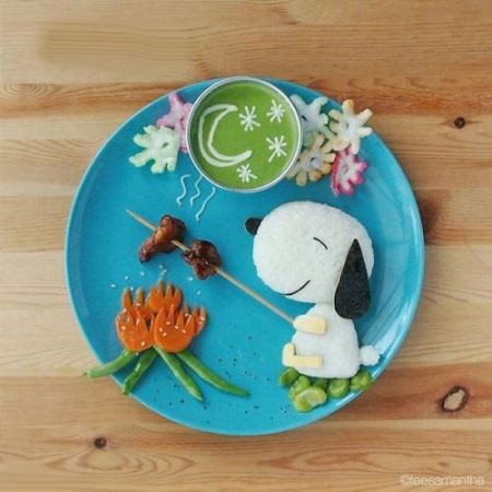تزئین غذا برای کودکان تصاویر بسیار زیبا و خوشمزه