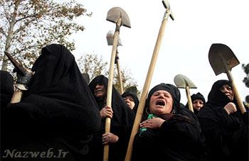 عزاداری به سبک قزوینی ها ! + عکس
