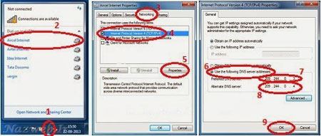راه های بالا بردن سرعت اینترنت با تنظیمات DNS