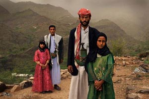 دختر بچه هایی که ازدواج های اجباری داشتند + تصاویر