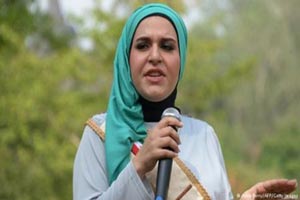 سمانه زند دختر شیرازی در فینال مسابقات دختر شایسته 2014 + عکس