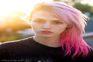 مدل هایلات های زیبای صورتی مناسب فصل پاییز (تصاویر)