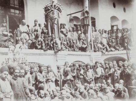 تصاویر دیدنی از عزاداری در عصر قاجار