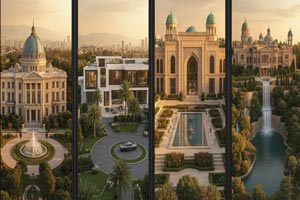 لاکچری‌ترین کاخ، برج، پنت هاوس و قصرهای تهران+ تصاویر