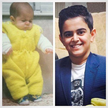 جشن تولد 19 سالگی امیرمحمد با عموپورنگ + عکس