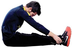 حرکات کششی و تصویری برای رفع نفخ 