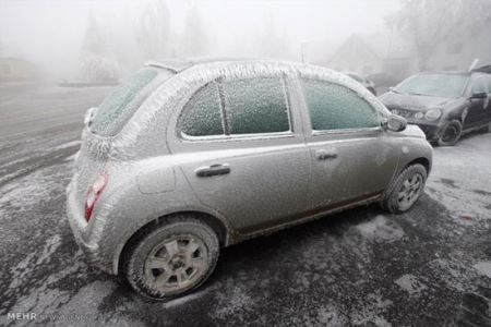 گزارش تصویری از یخ زدن اروپا