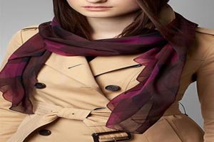 شیک ترین مدل شال و روسری برند Burberry