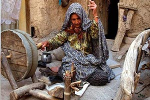 تاریخچه و هنر تاریخی ریسندگی در ایران