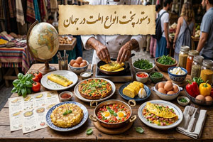 دستور پخت انواع املت در جهان دستور پخت انواع املت در جهان
