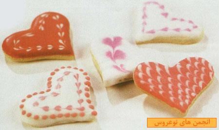 تزئین بیسکویت ها آموزش تصویری