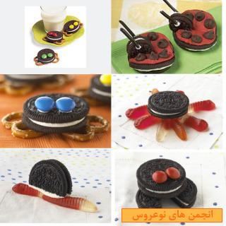 تزئین بیسکویت ها آموزش تصویری