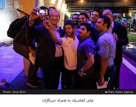 عکس های سلفی به ایران که رسید گندش درآمد! (تصاویر)