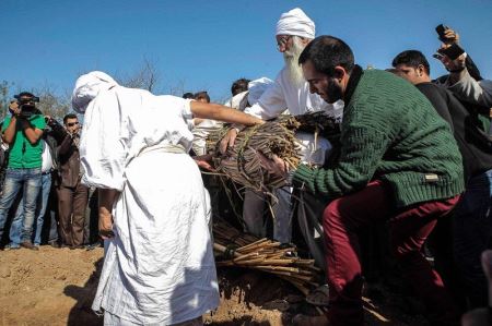 تصاویرخاکسپاری رهبر صابئین مندایی ایران