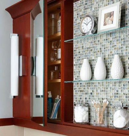دکوراسیونی شیک برای سرویس بهداشتی کوچک