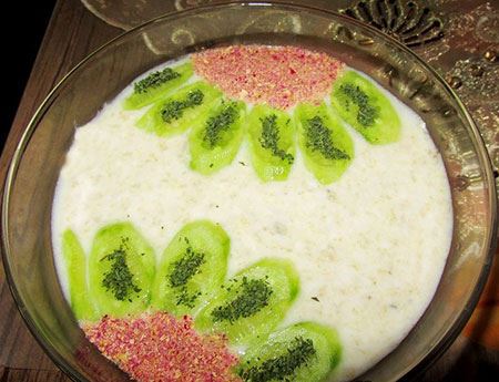 تزئین ماست بخش اول
