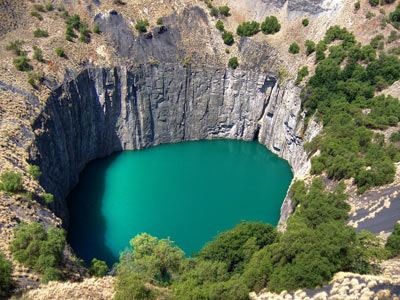 عجیب ترین معادن روباز جهان (تصاویر)