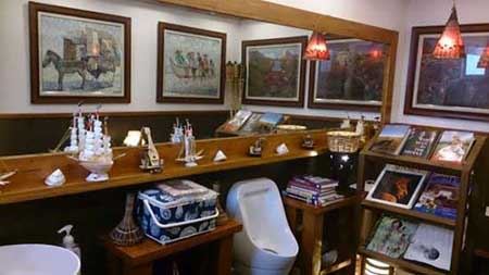 تمیزترین دستشویی دیدنی بین راهی جهان (عکس)