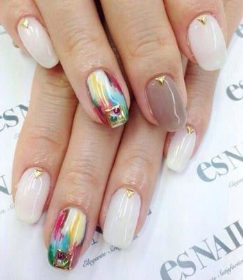 مدل طراحی زمستانه ناخن
