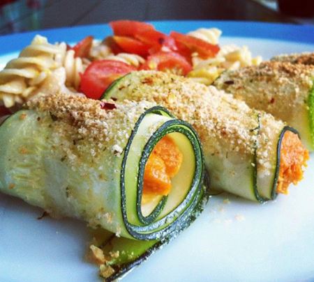 غذاهای خوشمزه و زیبا با کدو (تصاویر)