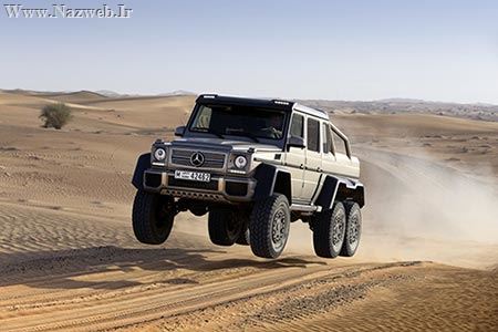 گزارش تصویری جذاب از مرسدس بنزضد گلوله 1میلیون دلاری