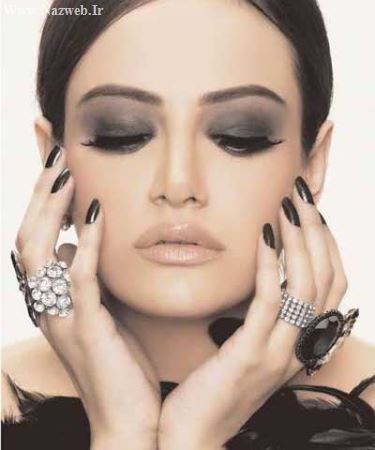 گالری مدل آرایش زیبا برای شب