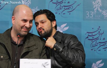 ژست های عجیب حامد بهداد در جشنواره فیلم فجر (تصاویر)