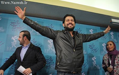 ژست های عجیب حامد بهداد در جشنواره فیلم فجر (تصاویر)