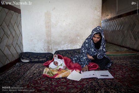 زن وشوهر 13 ساله کرمانی چگونه زندگی می کنند (تصاویر)