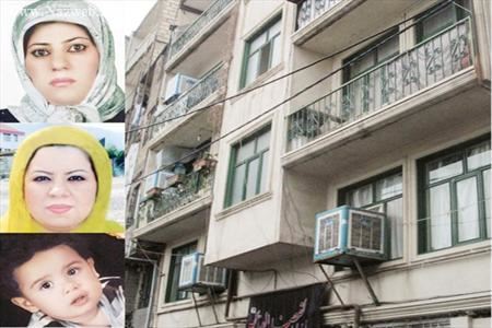 قتل دو زن و یک کودک در تهران (عکس)