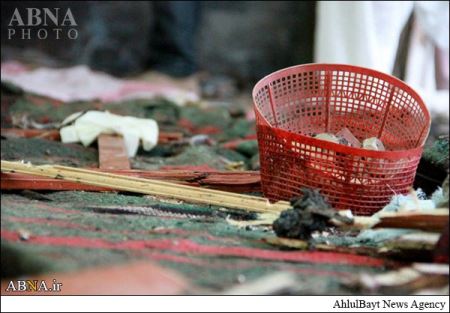 بمب گذاری درمسجد، دیدن این تصاویر وحشتناک به همه توصیه نمیشود