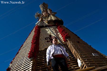 تصاویری از جشنواره لاس فالاس یا چهارشنبه سوری اسپانیا