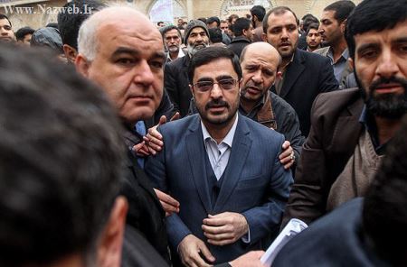 تصاویری از مراسم تشییع مادر احمدی نژاد