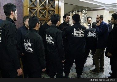 مراسم ختم پدر شهاب حسینی (تصویری)