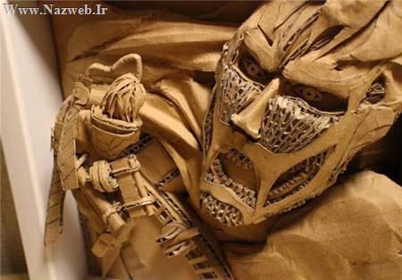 خلق آثاری دیدنی و زیبا با مقوا