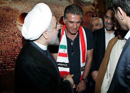 یک خارجی با تعصب ایرانی ! (عکس)