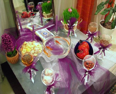 مدل های بسیار زیبا برای سفره هفت سین