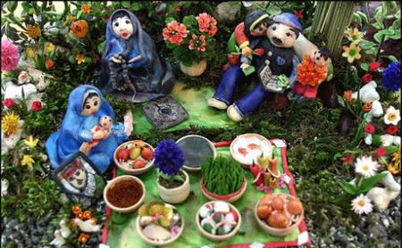 مدل های بسیار زیبا برای سفره هفت سین