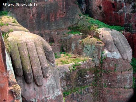 مجسمه تاریخی بودای بزرگ در کوه اسرار آمیز در چین (تصاویر)