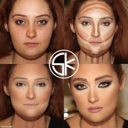 جادوگری های آرایشی این زنان (عکس)