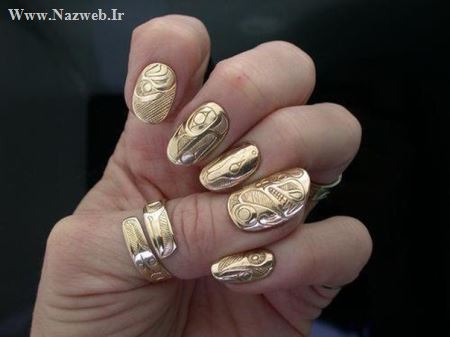فروش لاک ناخن با طلای ۲۴ عیار در تهران (عکس)