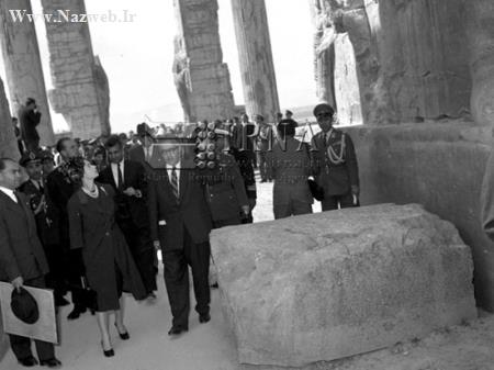 عکس های ناب سفر ملکه انگلیس به ایران در سال 1339
