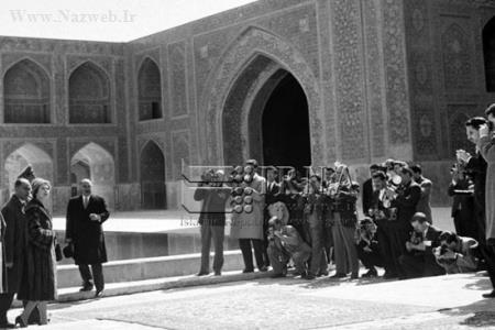 عکس های ناب سفر ملکه انگلیس به ایران در سال 1339