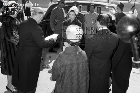عکس های ناب سفر ملکه انگلیس به ایران در سال 1339