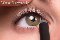 آموزش تصویری کشیدن خط چشم نامرئی