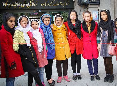 شما دلتان بحال چهره های وحشتناک دختران شین آباد نمی سوزد (تصاویر)