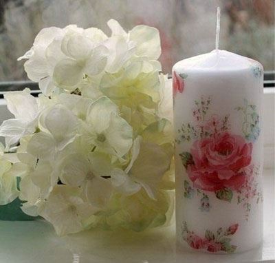 مدل شمع های تزئین شده برای سفره 7سین